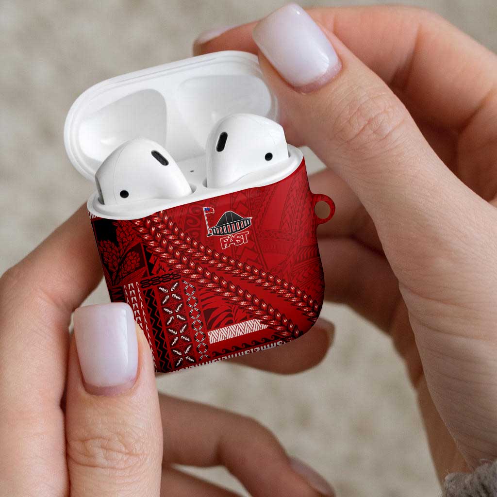 Samoa FAST Siapo AirPods Case Tatau-Ulafala Vines - Polynesian Pride