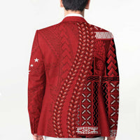 Samoa FAST Siapo Blazer Tatau-Ulafala Vines - Polynesian Pride
