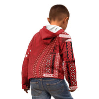 Samoa FAST Siapo Kid Hoodie Tatau-Ulafala Vines - Polynesian Pride