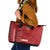 Samoa FAST Siapo Leather Tote Bag Tatau-Ulafala Vines - Polynesian Pride