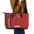 Samoa FAST Siapo Leather Tote Bag Tatau-Ulafala Vines - Polynesian Pride