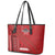 Samoa FAST Siapo Leather Tote Bag Tatau-Ulafala Vines - Polynesian Pride