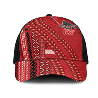Samoa FAST Siapo Mesh Trucker Cap Tatau-Ulafala Vines - Polynesian Pride