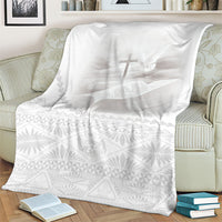 Tonga White Sunday Fakame Blanket Tokelaufeletoa Kupesi LT7 - Polynesian Pride