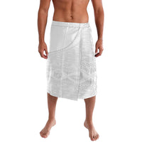 Tonga White Sunday Fakame Lavalava Tokelaufeletoa Kupesi LT7 White - Polynesian Pride
