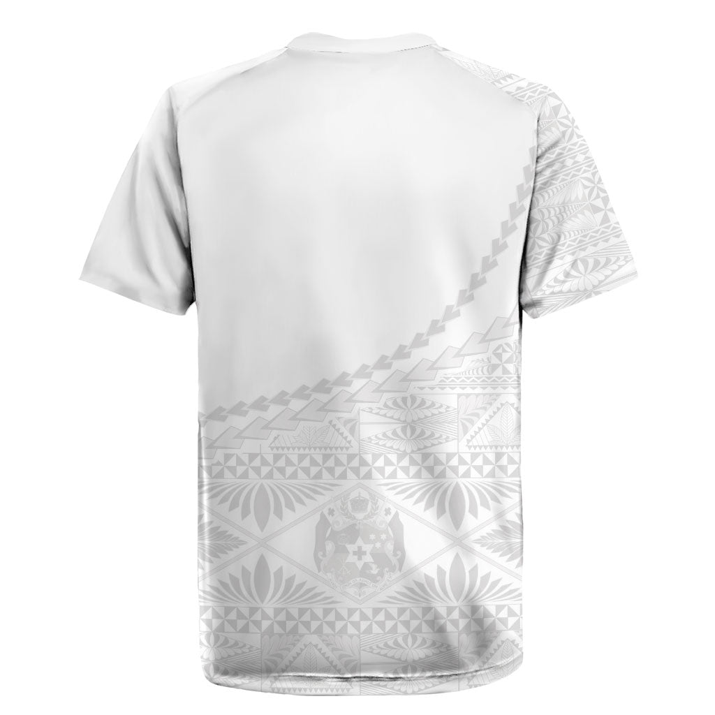 Tonga White Sunday Fakame Rugby Jersey Tokelaufeletoa Kupesi LT7 - Polynesian Pride