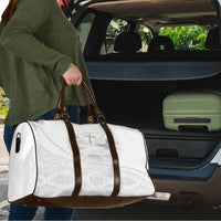 Tonga White Sunday Fakame Travel Bag Tokelaufeletoa Kupesi LT7 - Polynesian Pride
