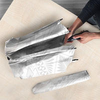 Tonga White Sunday Fakame Umbrella Tokelaufeletoa Kupesi LT7 - Polynesian Pride