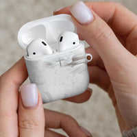 Niue White Sunday Tapu Fanau AirPods Case Fiti Pua Mix Hiapo Tapa LT7 - Polynesian Pride