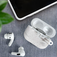Niue White Sunday Tapu Fanau AirPods Case Fiti Pua Mix Hiapo Tapa LT7 - Polynesian Pride