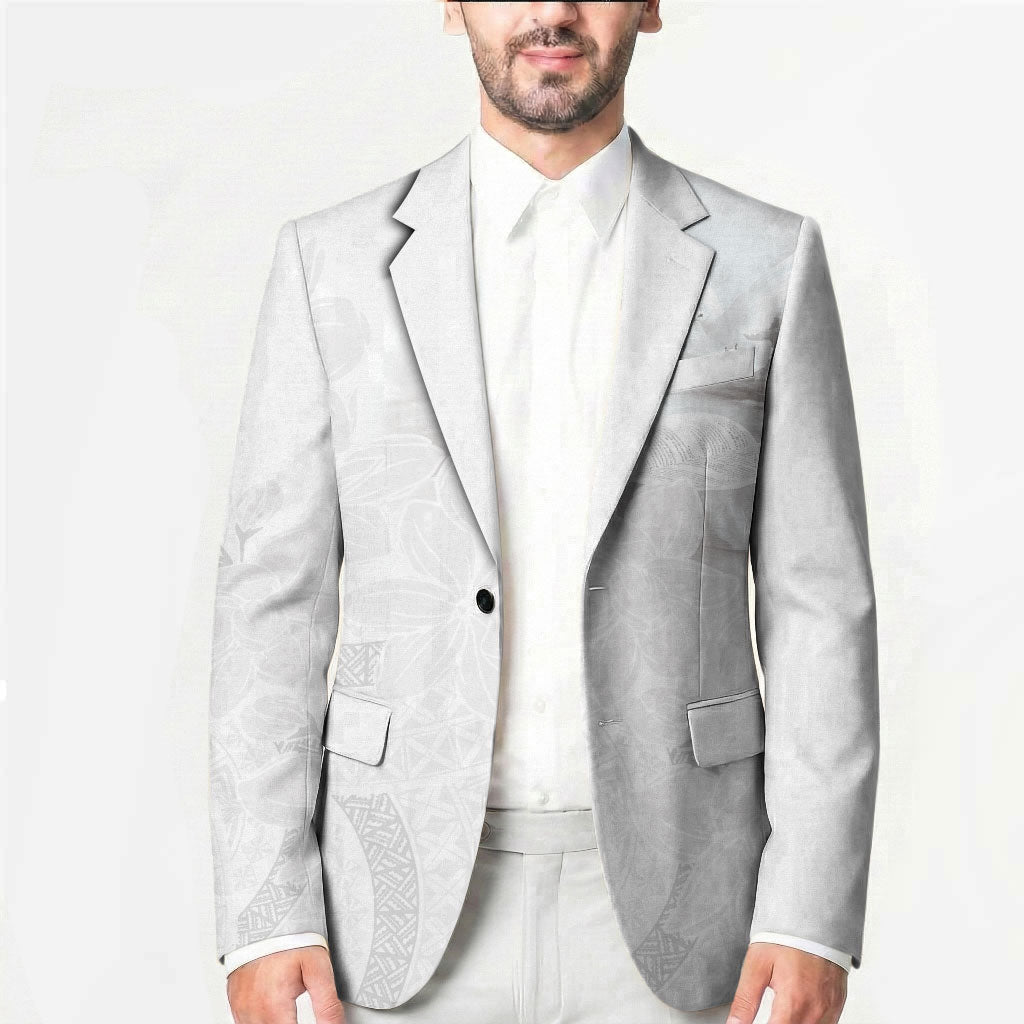 Niue White Sunday Tapu Fanau Blazer Fiti Pua Mix Hiapo Tapa