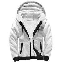 Niue White Sunday Tapu Fanau Sherpa Hoodie Fiti Pua Mix Hiapo Tapa LT7 Unisex White - Polynesian Pride