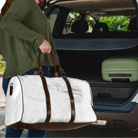 Niue White Sunday Tapu Fanau Travel Bag Fiti Pua Mix Hiapo Tapa LT7 - Polynesian Pride