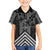 Aotearoa Taniko Pattern Hawaiian Shirt Poutama Mix Kowhai Flowers