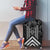 Aotearoa Taniko Pattern Luggage Cover Poutama Mix Kowhai Flowers