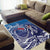Samoa Manuia le Aso Tuto'atasi Siapo Motif Area Rug Warrior with Nifo Oti