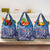 Samoa Manuia le Aso Tuto'atasi Siapo Motif Grocery Bag Warrior with Nifo Oti