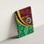 Vanuatu Personalized Tribal Canvas Wall Art Aboriginal Inspired Mix Style - Polynesian Pride