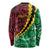 Vanuatu Personalized Tribal Long Sleeve Shirt Aboriginal Inspired Mix Style - Polynesian Pride