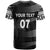 Personalised Fiji Rugby T Shirt Kaiviti WC 2023 Jersey Replica - Black LT7 - Polynesian Pride