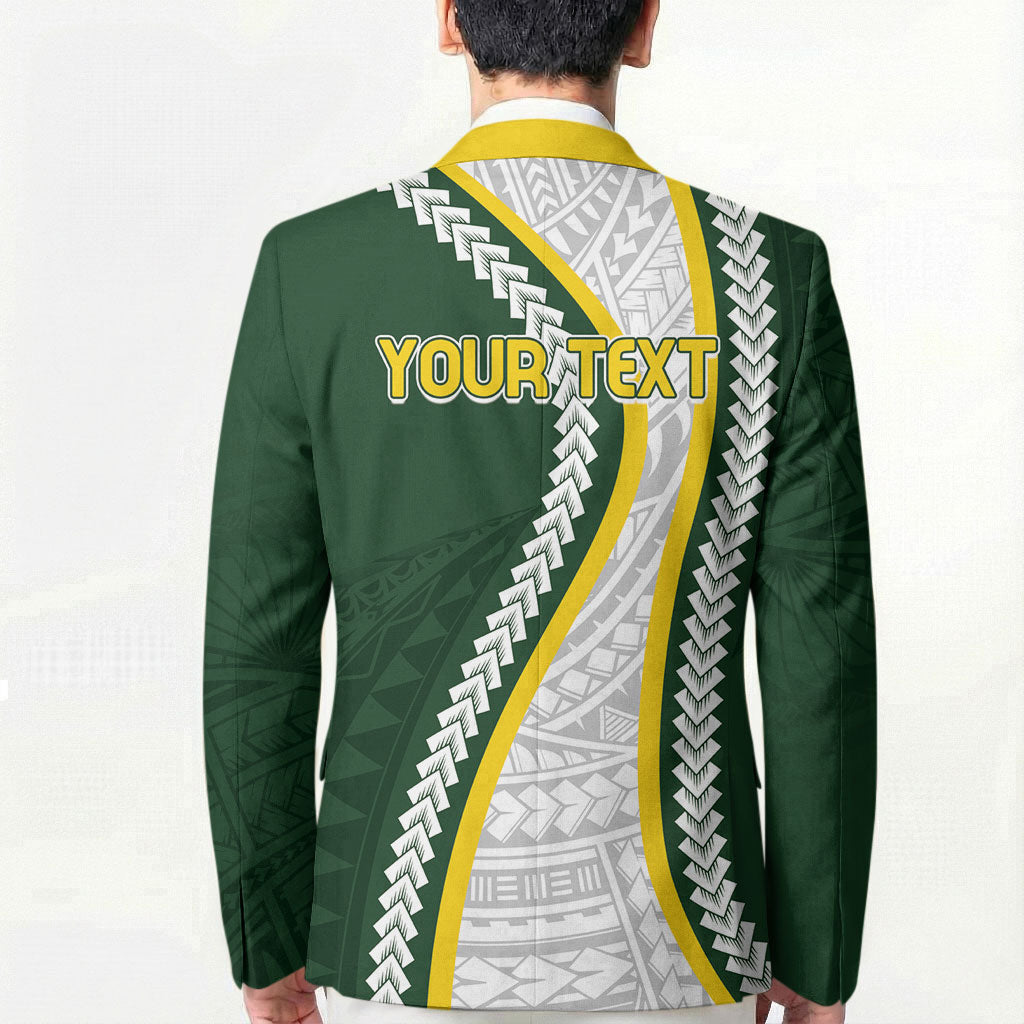 Cook Islands Rugby Personalized Avaiki Blazer GO Kuki