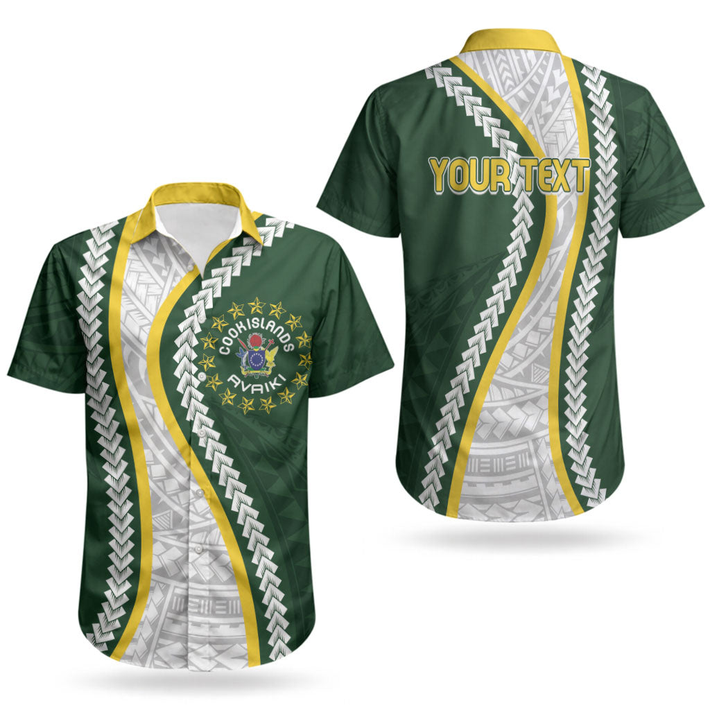 Cook Islands Rugby Personalized Avaiki Couples Matching Off Shoulder Maxi Dress and Hawaiian Shirt GO Kuki