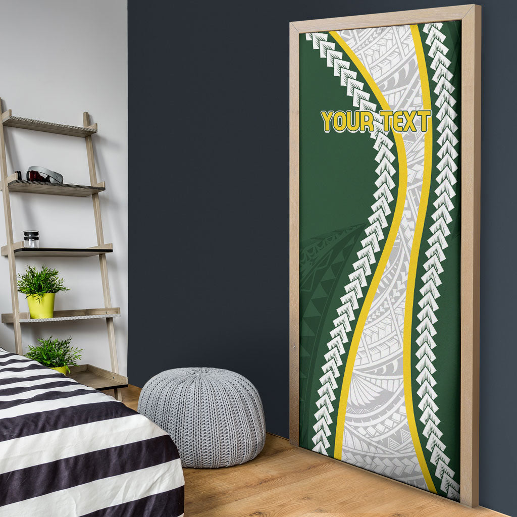Cook Islands Rugby Personalized Avaiki Door Cover GO Kuki