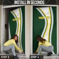 Cook Islands Rugby Personalized Avaiki Door Cover GO Kuki
