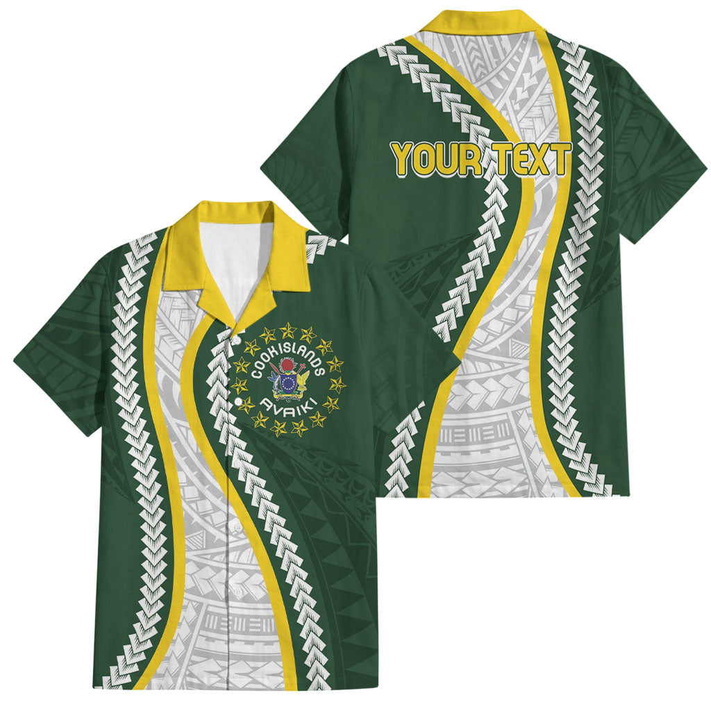 Cook Islands Rugby Personalized Avaiki Family Matching Off Shoulder Short Dress and Hawaiian Shirt GO Kuki