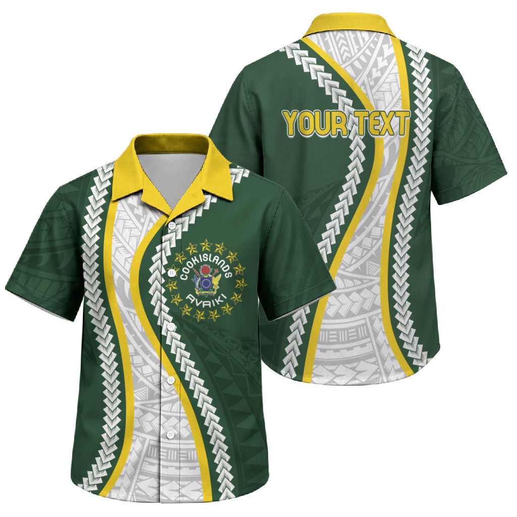 Cook Islands Rugby Personalized Avaiki Family Matching Summer Maxi Dress and Hawaiian Shirt GO Kuki