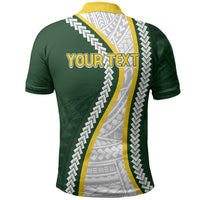 Cook Islands Rugby Personalized Avaiki Polo Shirt GO Kuki