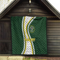 Cook Islands Rugby Personalized Avaiki Quilt GO Kuki
