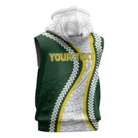 Cook Islands Rugby Personalized Avaiki Sleeveless Hoodie GO Kuki