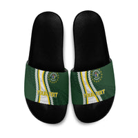 Cook Islands Rugby Personalized Avaiki Slide Sandals GO Kuki
