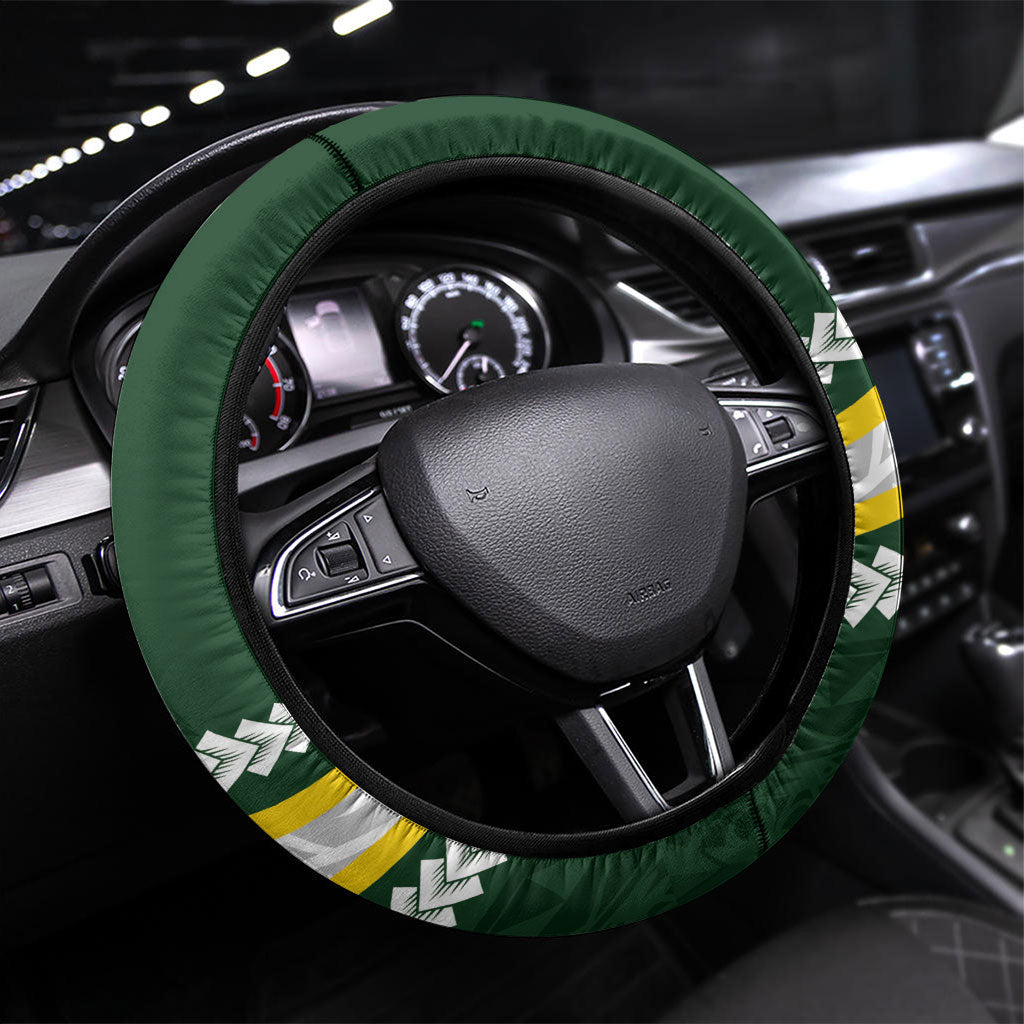 Cook Islands Rugby Avaiki Steering Wheel Cover GO Kuki