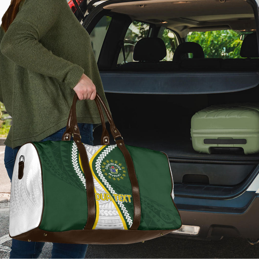 Cook Islands Rugby Personalized Avaiki Travel Bag GO Kuki
