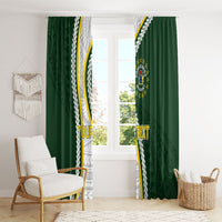 Cook Islands Rugby Personalized Avaiki Window Curtain GO Kuki