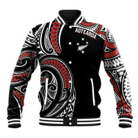New Zealand Darts Personalized Hei Manaia Baseball Jacket Classic Kowhaiwhai