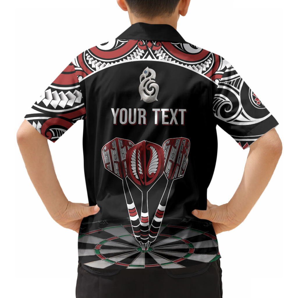New Zealand Darts Personalized Hei Manaia Hawaiian Shirt Classic Kowhaiwhai