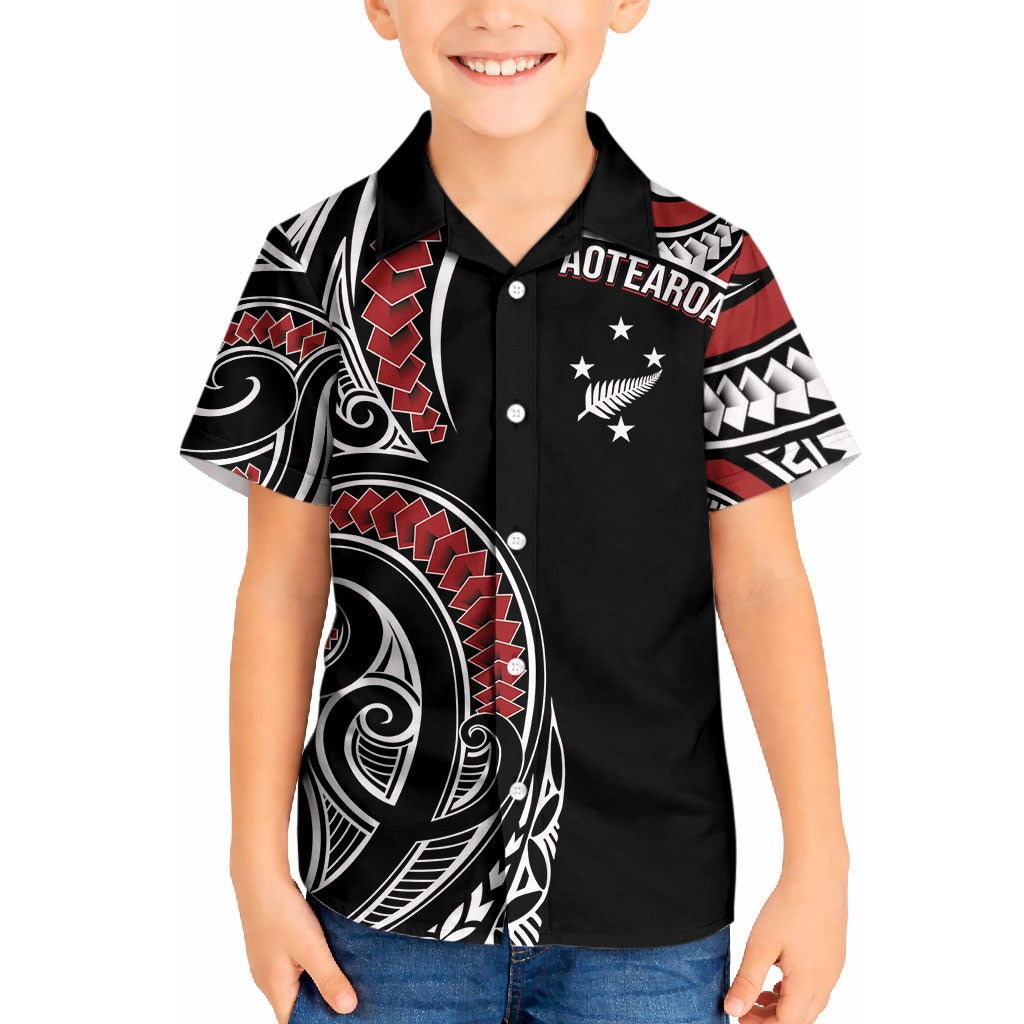New Zealand Darts Personalized Hei Manaia Kid Hawaiian Shirt Classic Kowhaiwhai