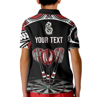 New Zealand Darts Personalized Hei Manaia Kid Polo Shirt Classic Kowhaiwhai
