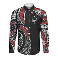 New Zealand Darts Personalized Hei Manaia Long Sleeve Button Shirt Classic Kowhaiwhai