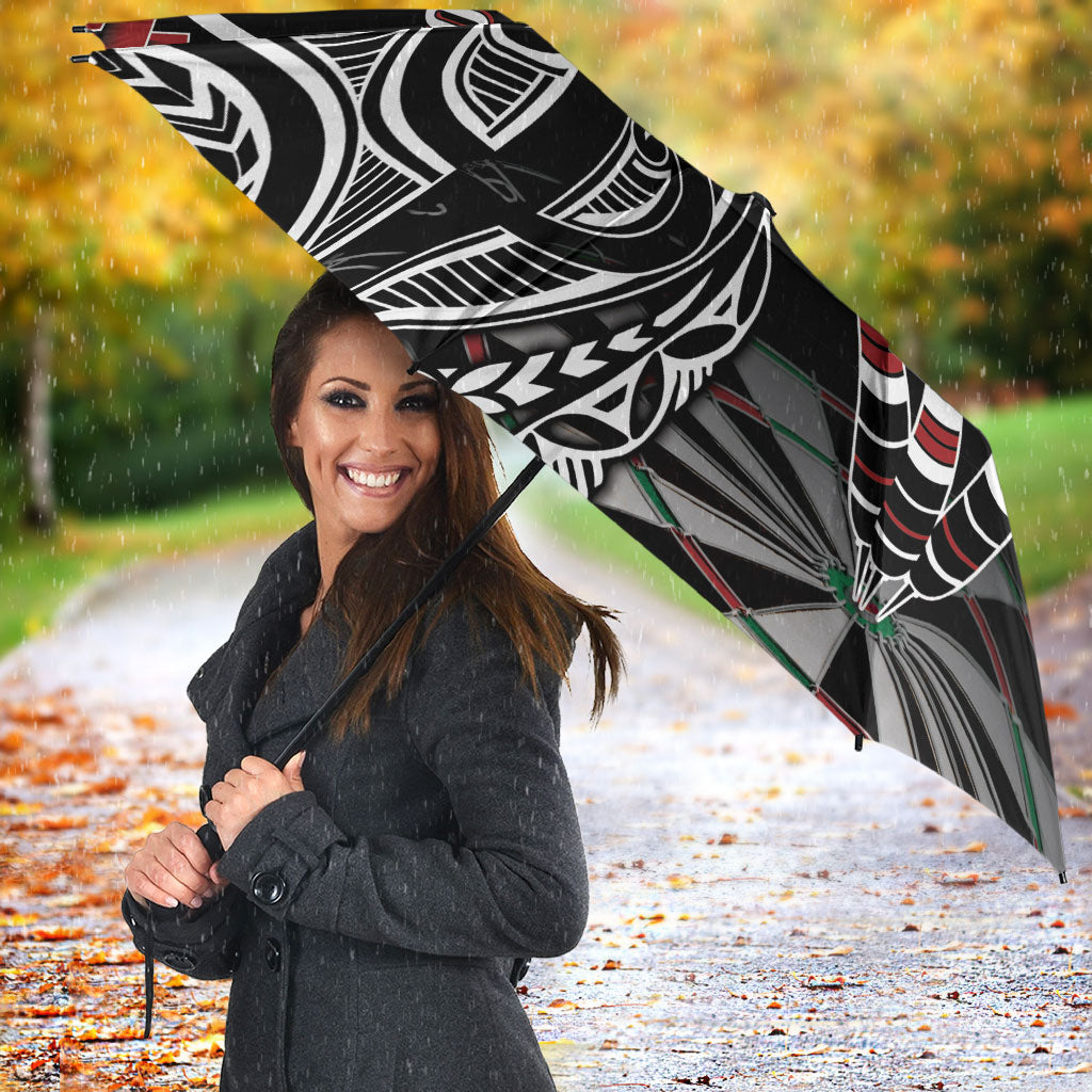 New Zealand Darts Personalized Hei Manaia Umbrella Classic Kowhaiwhai