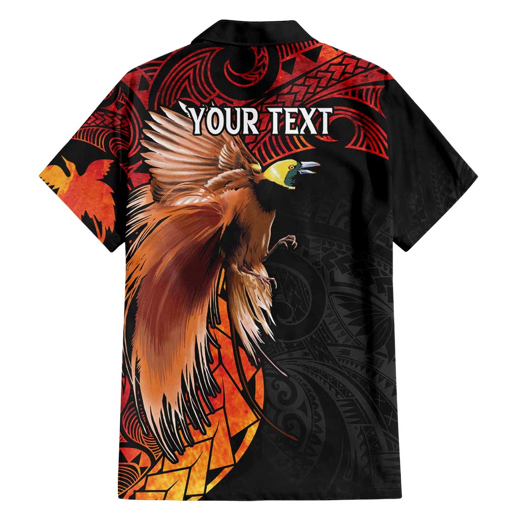 Papua New Guinea Personalised Family Matching Off Shoulder Maxi Dress and Hawaiian Shirt Grunge Style 49th Independence Anni LT7 - Polynesian Pride