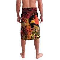 Papua New Guinea Personalised Lavalava Grunge Style 49th Independence Anni