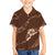 Aloha Hawaii Floral Tapa Hawaiian Shirt Patchwork Mocha - Polynesian Pride
