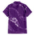 Aloha Hawaii Floral Tapa Hawaiian Shirt Patchwork Violet - Polynesian Pride