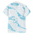 Aloha Hawaii Floral Tapa Family Matching Off Shoulder Maxi Dress and Hawaiian Shirt Patchwork Turquoise - Polynesian Pride