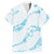 Aloha Hawaii Floral Tapa Hawaiian Shirt Patchwork Turquoise - Polynesian Pride