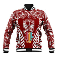 personalised-kia-kaha-te-reo-maori-baseball-jacket-hei-tiki-mix-koru-red